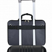 Сумка портфель BRAUBERG MODERN с отделением для ноутбука 15-16", откидная крышка, серая, 29х42х11 см, 270828