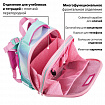 Ранец BRAUBERG SHINY, 2 отделения, с брелоком, "Сказочный единорог", 38х28х14 см, 270694