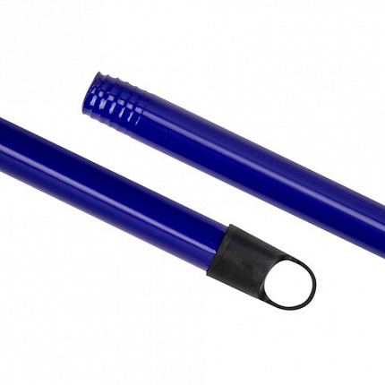 Черенок рукоятка 120 см, еврорезьба, дерево + пленка (ЭВКАЛИПТ), d=2,2 см, ассорти, ЛЮБАША, 700889