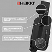 Рюкзак однолямочный HEIKKI FEATURE (ХЕЙКИ), кодовый замок, USB-порт, черный, 32x16x6 см, 273900