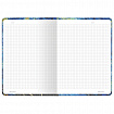 Блокнот с резинкой в клетку 96 л., А5, 145х203 мм, твердая обложка с фольгой, BRAUBERG, "Van Gogh", 113728