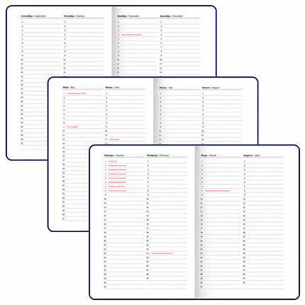 Ежедневник недатированный А5 148x218 мм, BRAUBERG "Inspiration", под кожу, застежка, цветной срез, 160 листов, черный, 118648