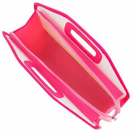 Папка-сумка ЮНЛАНДИЯ, 1 отделение, фетровые ручки, 34х30х11 см, "Duck tales", 273380