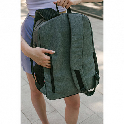 Рюкзак HEIKKI CONCORDANCE (ХЕЙКИ) универсальный, отделение для ноутбука, серый, 47x32x15 см, 273891