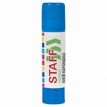 Клей-карандаш STAFF "EVERYDAY", 8 г, 220374