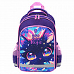 Рюкзак ПИФАГОР SCHOOL, 1 отделение, 3 кармана, "Magic kitty", 38x28х14 см, 273166