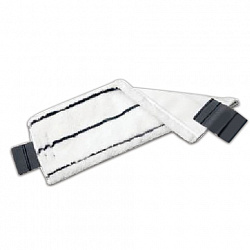 Насадка МОП плоская для швабры/держателя 40 см, уши (ТИП УВ), микрофибра/абразив, VILEDA "УльтраСпид", 167291