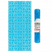 Коврик для ванны противоскользящий 88х40 см, "Пузыри", прозрачно-голубой, ПВХ, присоски, PRIMILA (ПРИМИЛА), 700365