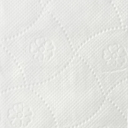 Бумага туалетная бытовая, спайка 4 шт., 3-х слойная, (4х18 м), LAIMA, белая, 128724