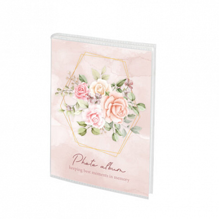 Фотоальбом BRAUBERG на 36 фото 10*15 см, ассорти 5 дизайнов, мягкая обложка, 391441