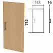 Дверь ЛДСП низкая "Монолит", 365х16х785 мм, цвет бук бавария, ДМ41.1