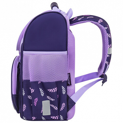 Ранец ПИФАГОР BASIC, 1 отделение, 3 кармана, эргономичная спинка, "Happy bear", 35х28х18 см, 272047