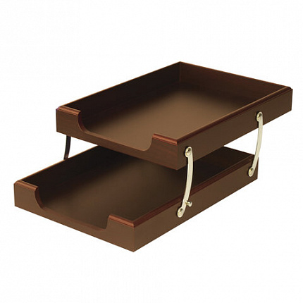 Набор подарочный настольный BESTAR "Titan" из дерева, 8 предметов, цвет "орех", 236367