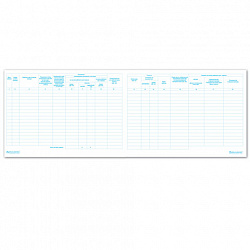 Журнал кассира-операциониста форма КМ-4, 48 л., картон, блок офсет, А4 292х200 мм, STAFF, 130085