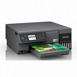 МФУ струйное EPSON L8100 "3 в 1", А4, 22 стр./мин, 5760х1440, печать на CD/DVD, Wi-Fi, СНПЧ, C11CK94402