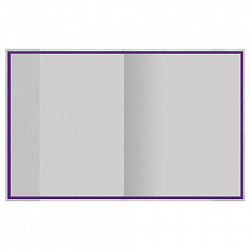 Обложки ПП для учебников младших классов БОЛЬШОГО ФОРМАТА, КОМПЛЕКТ 5 шт., КЛЕЙКИЙ КРАЙ, 70 мкм, 265х450 мм, прозрачные, ПИФАГОР, 227415