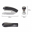 Степлер №24/6, 26/6 BRAUBERG "Original", до 25 листов, черный, 222533