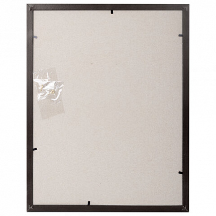 Рамка 30х40 см "венге" STAFF "Grand", багет 18 мм, стекло, МДФ, 391203