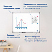 Доска магнитно-маркерная 45х60 см, алюминиевая рамка, BRAUBERG "Extra", 237553