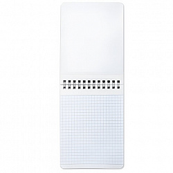 Блокнот МАЛЫЙ ФОРМАТ А6 108х145 мм, 60 л., гребень, картон, клетка, кросс-серия "PASTEL", BRAUBERG, 117033