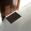 Коврик придверный 40х60 см, КОРИЧНЕВЫЙ, влаго-грязезащитный, 300 г/м2, рубчик, PRIMILA (ПРИМИЛА) STANDARD, 701014