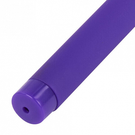 Ручка шариковая BRAUBERG SOFT TOUCH STICK "NEON", СИНЯЯ, мягкое покрытие, корпус ассорти, узел 0,7 мм, 143697