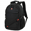 Рюкзак GERMANIUM "S-01" универсальный, с отделением для ноутбука, влагостойкий, черный, 47х32х20 см, 226947