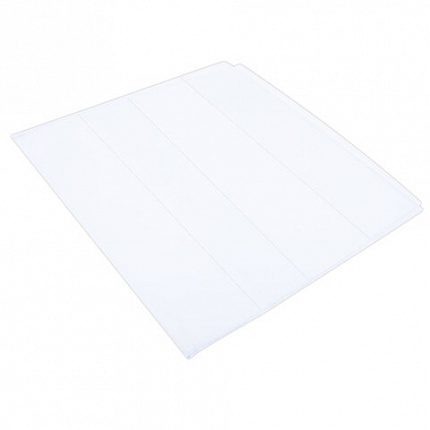 Обложки ПВХ для рабочих тетрадей и учебников, КОМПЛЕКТ 15 шт. + 1 в подарок, ПЛОТНЫЕ, 110 мкм, 267х510 мм, BRAUBERG, 274111