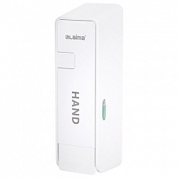 Дозатор для жидкого мыла LAIMA ULTRA, НАЛИВНОЙ, 0,38 л, белый, ABS-пластик, 609106, MD-9029W