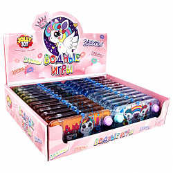 Водная игра ЕДИНОРОЖКИ, 15х7 см, колечки, ассорти, 4 вида, дисплей, JOLLY JOT (ДЖОЛЛИ ДЖОТ), 665997