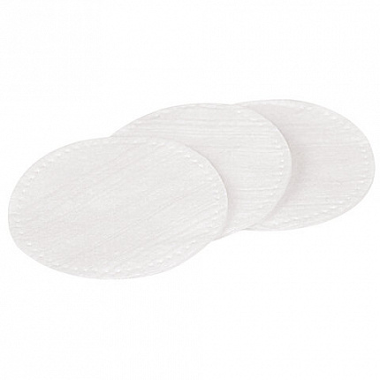 Ватные диски двусторонние 180 шт., с эффектом прошитого края, ЗОЛОТОЙ ИДЕАЛ, 100% хлопок, 116531