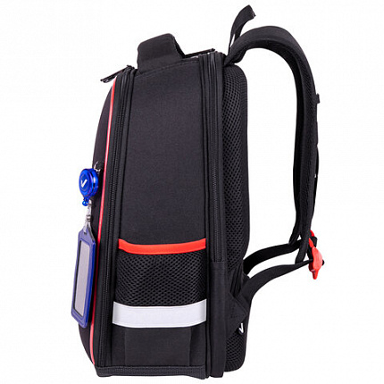 Ранец BRAUBERG FIT, 2 отделения, "Colorful lion", 38х27х14 см, 270618