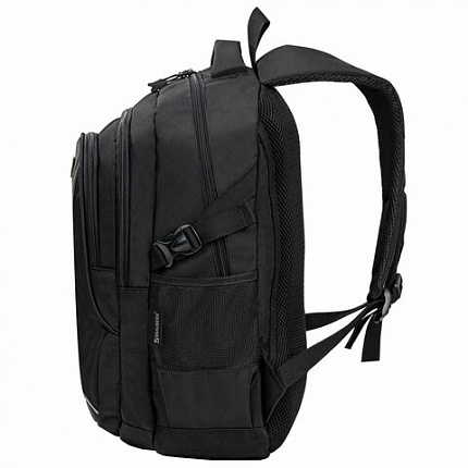 Рюкзак BRAUBERG CONTENT универсальный, 3 отделения, светоотражающий принт, "Minimal", 47х33х18 см, 273844