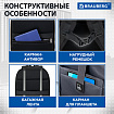Рюкзак BRAUBERG FUNCTIONAL с отделением для ноутбука, 2 отделения, карман-антивор, "Safe", 44х30х20 см, 272574