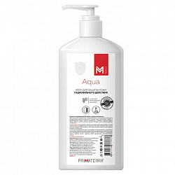 Крем защитный 1л M SOLO AQUA гидрофобный, от масел, красок, смазок, извести, дозатор, 8776