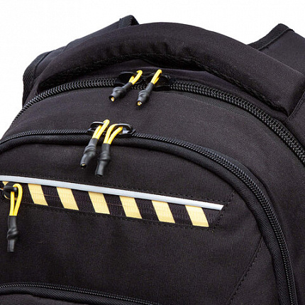 Рюкзак GRIZZLY школьный, анатомическая спинка, 2 отделения, для мальчиков, "STRIPES", 43х31х20 см, RU-531-4/1