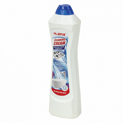 Чистящее средство универсальное крем 780 мл, LAIMA PROFESSIONAL "White fresh", 608661