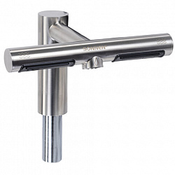 Сушилка для рук, встроенная в смеситель с подачей воды, сенсорная, SONNEN SF1204, 1200 Вт, 95 м/с, IP24, нержавеющая сталь, 607194