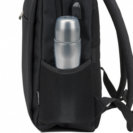 Рюкзак BRAUBERG FUNCTIONAL с отделением для ноутбука, USB-порт, багажная лента, "Firm", 43x30x15 см, 272576