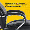 Кресло офисное BRABIX PREMIUM "Advance EX-575", хром, экокожа, черное, 531825