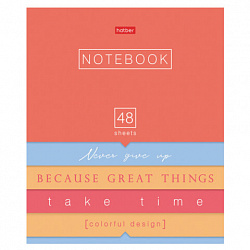 Тетрадь А5 48 л., HATBER скоба, клетка, обложка картон, "Ассорти - Выпуск №2" (микс в спайке), 087346, 48Т5В1