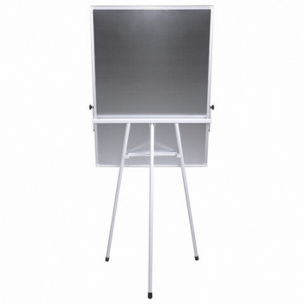 Доска-флипчарт магнитно-маркерная 70х100 см, тренога, регулируемая высота, STAFF, 238002