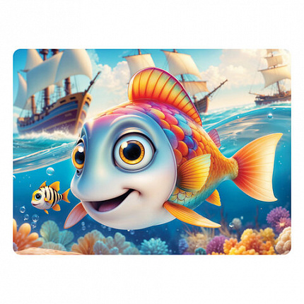 Пазл картонный 54 элемента "ОЧАРОВАТЕЛЬНЫЕ МОРДАШКИ", АССОРТИ, 40 видов, 175х130 мм, HATBER