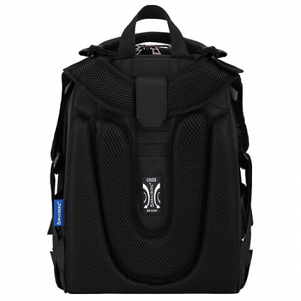 Ранец BRAUBERG SHINY, 2 отделения, с брелком, Scary dino, СВЕТЯЩИЙСЯ РИСУНОК, 38х28х14 см, 273143