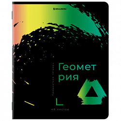 Тетради предметные, КОМПЛЕКТ 12 ПРЕДМЕТОВ, 48 л., матовая ламинация, лак, BRAUBERG, "BRIGHT COLOURS", 404838