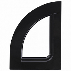 Лоток вертикальный для бумаг BRAUBERG ECONOMY, 220х70х290 мм, черный, 238112