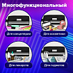 Пенал-органайзер BRAUBERG с ручкой, 2 отделения, полиэстер, 23x10 см, черный, 273592