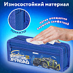 Пенал ЮНЛАНДИЯ ЮНИОР, 2 отделения, полиэстер, "Offroad", 21х8х6 см, 273813