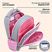 Рюкзак BRAUBERG OPTIMA, 2 отделения, с брелоком, "Любопытный зайка", 36х27х18 см, 272098
