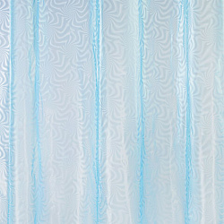 Шторка для ванной EVA, 180х180 см, кольца в комплекте, СИНЯЯ ГОЛОГРАФИЯ, PRIMILA (ПРИМИЛА), 700103